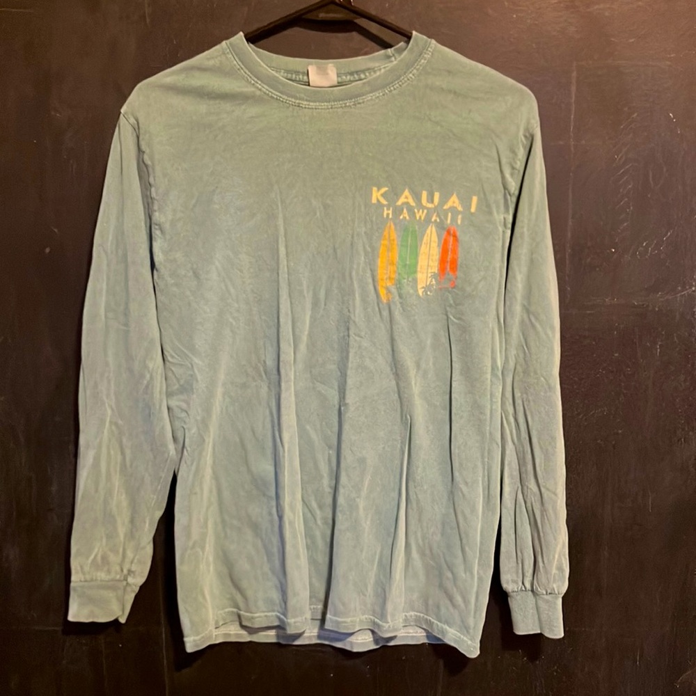 Women’s Turquoise Blue Long sleeve T-shirt